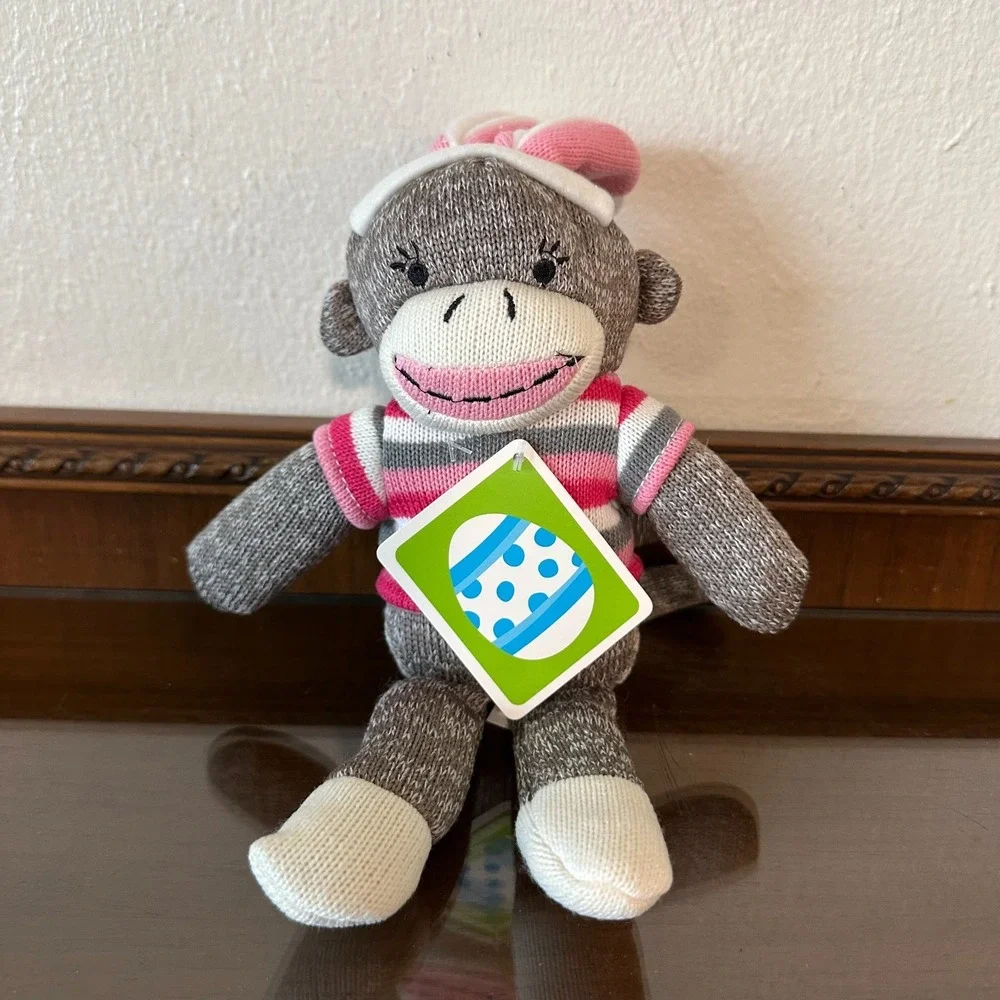 DanDee Sock‎ Monkey Easter Bunny 12